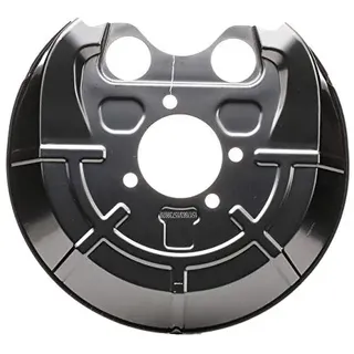 RIDEX Ankerblech Hinterachse rechts Spritzblech Bremsscheibe schwarz für OPEL Vectra C Caravan (Z02) 1330S0147