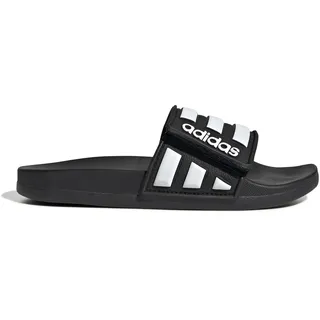 adidas Adilette Comfort Adjustable Flipflop CBLACK/FTWWHT/CBLACK 28 - 28