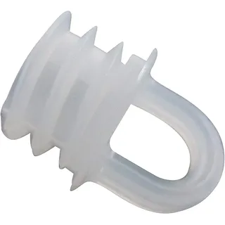 rewagi Feststeller Endfeststeller, rund, Gardinen, vorhänge, Gardinenstangen, Innenlaufsysteme, Seitenschals, (12-St., Durchmesser Ø: 8mm, 10 - 11mm, 12,5 - 14,5mm, 16mm), Verkaufseinheit: 4, 8, 12 Stück Ø 1.60 cm