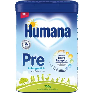 Humana Vertriebs GmbH Humana Anfangsmilch PRE 5HMO 750 g