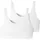 Bustier 2er-Pack Weiß 44