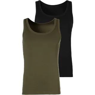 H.I.S. H.I.S Tanktop in khaki, schwarz), | Gr.: XL