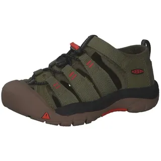 Keen Newport H2 Kinder olive drab/orange 24