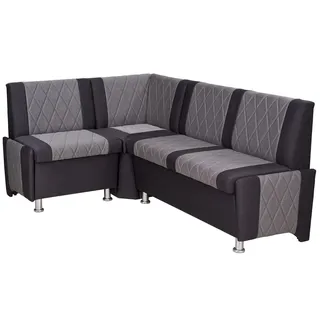 RODNIK Eckbank Polin, Grau, variable Montage