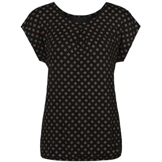LASCANA Kurzarmshirt Damen schwarz Gr.32/34