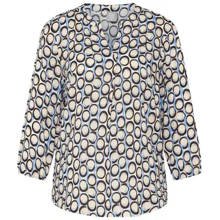 Bluse V-Öffnung Rabe mehrfarbig, 40