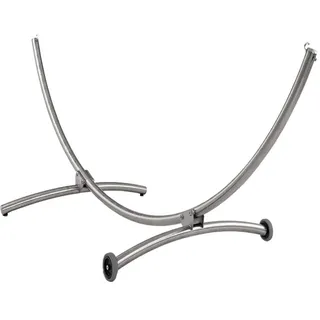 Lola ROYAL Deluxe Hängemattengestell aus Edelstahl mit Rad