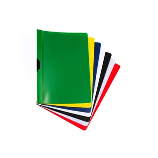 Livepac-Office Schnellhefter A4 Blau/Grün/Rot/Schwarz/Weiß/Gelb/Orange/Violett 8 St.