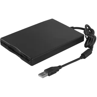 Laroal Tragbares 3,5-Zoll-USB-Diskettenlaufwerk, externes USB-Diskettenlaufwerk, 1,44 MB, Diskettenlaufwerk-Lesegerät, 3,5 Zoll, extern, für Win 98se, 7 8, Me 2000, XP, Vista, PC, OS8.6 oder höher