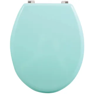 MSV WC-Sitz Cleo MDF 45 cm x 37 cm x 5,6 cm Aquablau