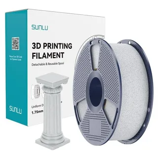 SUNLU PLA High-Speed Marble Filament, 1,75mm, 1kg - Farbton: Oreo