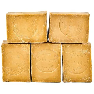 Carenesse Original Aleppo Seife Vorteilspack 5% Lorbeeröl 5x200 g