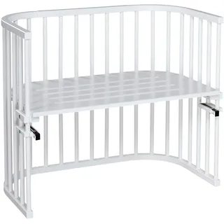 babybay Maxi Beistellbett seidenmatt weiß