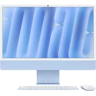 Apple iMac 24" Retina 4,5K Display 2024 M4 16 GB RAM 256 GB SSD 8-Core GPU Blau