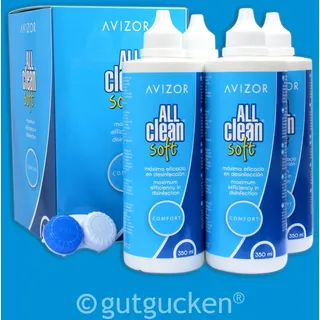 Avizor All Clean Soft Kombi-Lösung 4 x 350 ml
