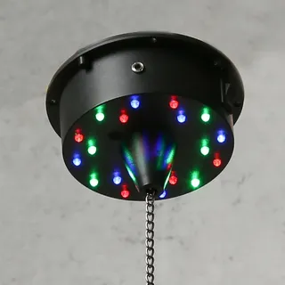 satisfire Spiegelkugel Motor mit LED bis 20cm Kugeln - MBM-B203RGBW - Batteriebetrieb