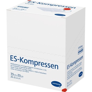 Paul Hartmann ES-KOMPRESSEN steril 7,5x7,5 cm 8fach