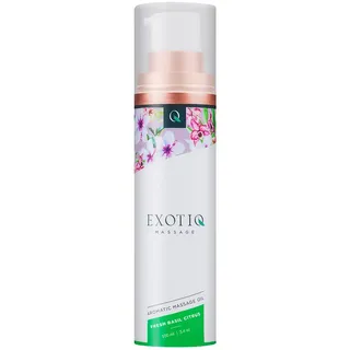 Exotiq Aromatisches Massageöl - Basilikum-Zitrus - 100ml