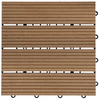 Home Deluxe WPC Bavaro teak 30 x 30 x 2,2 cm