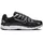 Herren Black/Black/White/Metallic Silver 47