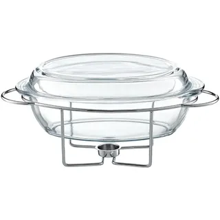 Ambition Speisewärmer mit Vorwärmer Hitzebeständiges Gefäß Saule 4,5 L