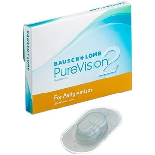 Bausch + Lomb Bausch & Lomb PureVision 2 HD for Astigmatism Monatslinsen, torische Kontaktlinsen,