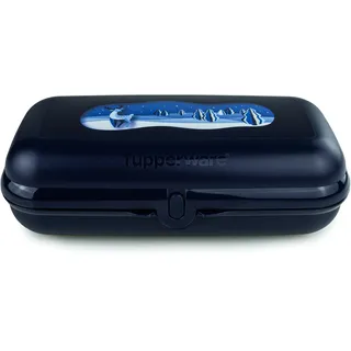 Tupperware Eco+ Winterzauber Lunchbox To Go Maxi-Twin Winter Motiv (inkl. Ausstechform hellblau)