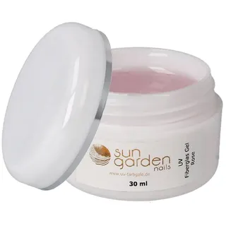 sun garden nail Sun Garden Nails UV Aufbaugel Fiberglas Gel rose-klar 30ml Premium