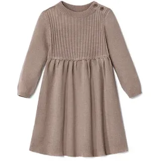 Tchibo - Kleinkind-Merino-Strickkleid - Beige - Kinder - Gr.: 86/92 - beige - 86/92