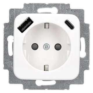 Busch-Jaeger USB-Steckdose Unterputz 1 St. Weiß