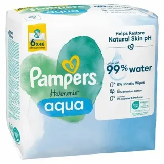 Pampers Harmonie Aqua Feuchttücher 288 St
