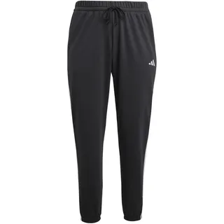 adidas Essentials 3-Streifen French Terry Cuffed Joggers Black / White L