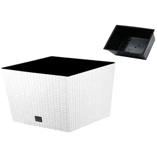 26,2 x 26,2 x 26,6 cm weiß