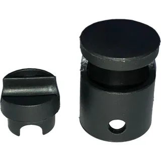 Aga Ersatzhut für Innennetz mit Kreis Schwarz - Schwarz