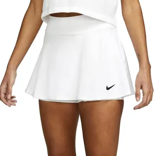Nike NIKECourt Dri-FIT Victory Flouncy Tennisrock Damen 100 white/black XL