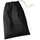 Baumwoll Utensilien Beutel Sportbeutel W115 black XL 49 x 75 cm