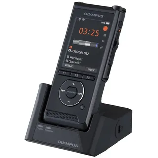OM System Olympus DS-9500 (2 GB), Diktiergerät, Schwarz