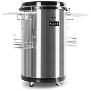 Klarstein Table Top Kühlschrank Mr. Barbot, 82 cm hoch, 43 cm breit, Getränkekühlschrank Flaschenkühlschrank Mobil Kompakt freistehend