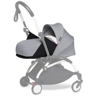 Stokke Babyzen YOYO 0+ Neugeborenen Set, Stone - Inklusive Matratze, Verdeck, Kopfstütze und Fußabdeckung - YOYO2 Kinderwagengestell erforderlich (separat erhältlich)