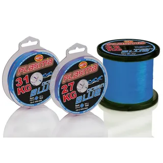 WFT KG Plasma Round 150m geflochtene Schnur 0,08mm-0,36mm, Durchmesser:0.31mm, Farbe:Blau