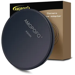 1Set 46mm Metal Objektivdeckel,Kompatibel mit Allen beliebigen 46mm mit Kamera Gewinde Objektiv und Kamera Zubehör(ND,CPL,UV Kamera Filter) CNC MACHINED (Front Cover+Rear Cover)