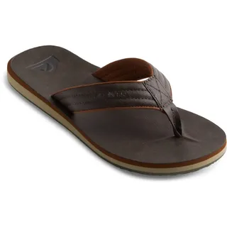 QUIKSILVER Carver Nubuck - Sandals For Mens Zehentrenner, Braun Demitasse Solid Ctk0, 43