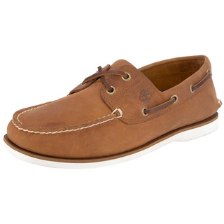 Boat 2 Eye Bootsschuhe - apricot buff 7 Wide Fit