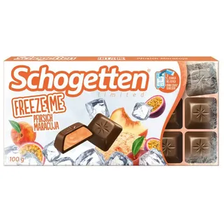 Schogetten Schokolade, Trumpf Schogetten Freeze Me Limited Edition Pfirsich Maracuja 100g