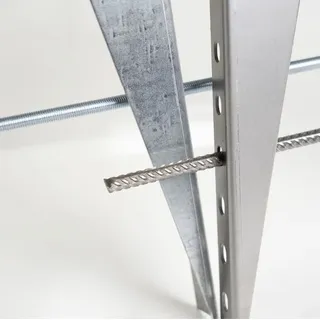 Dolle Hangstufe Stahl verzinkt 20 x 29 cm