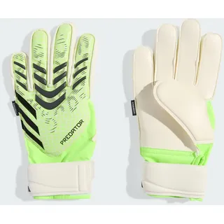 adidas Predator Match Fingersave Torwarthandschuhe - Lucid Lemon / White / Black, 9