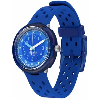Flik Flak FIZZ IN BLUE 2503 Jungenuhr Gehäusefarbe Blau Silikonarmband Blau
