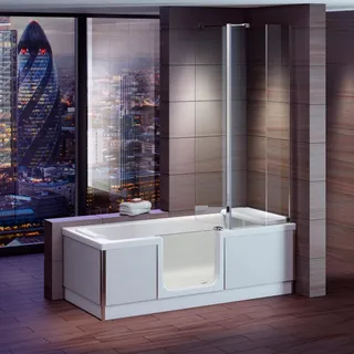 hak Handelsagentur Koch STYLE Badewanne mit Tür 180 x 80 cm (HAK)