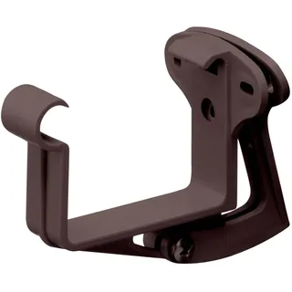 Inefa Stirnbretthalter justierbar, Kastenrinne Dunkelbraun