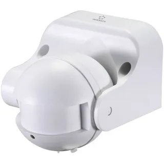 Renkforce 1362991 Aufputz, Aufbau, Wand HF-Bewegungsmelder 180° Relais Weiß IP44
